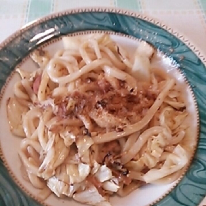 さっぱり焼きうどん♪つわり対策にも！